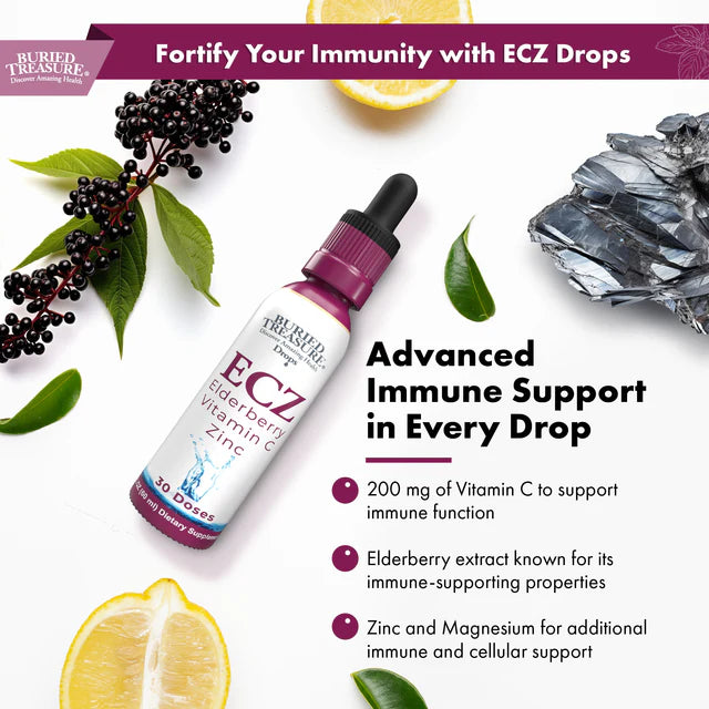 ECZ Immune Drops: Rich in antioxidants for optimal immune system function - 30 servings