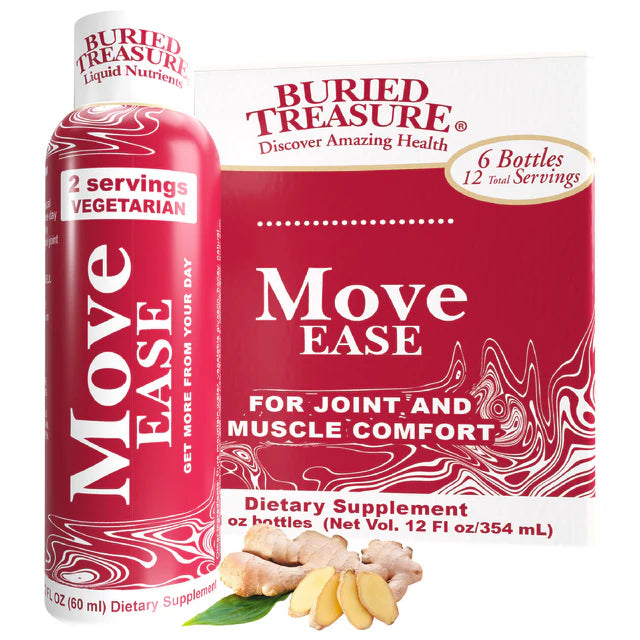 Move Ease Joint Support - Lancone® Formula - Supports Flexibility & Mobility - Eases Mild Discomfort - Supports Joint Health - 2 oz, 12 Servings per Box