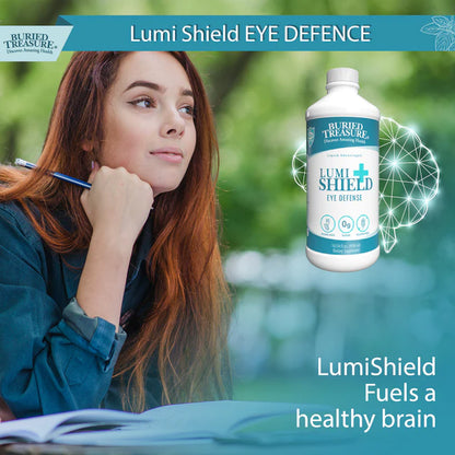 Lumi Shield Plus - Advanced Eye and Immune Support Supplement with Vitamin C, D, E, Zinc, Selenium, Hyaluronic Acid, and Antioxidants - 16 fl oz