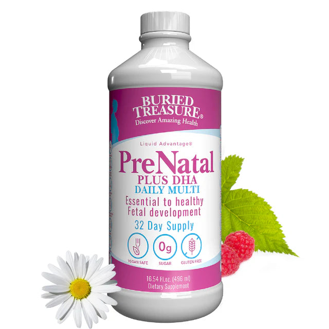 Prenatal Plus DHA Daily Multi Vegetarian Safe Liquid Supplement