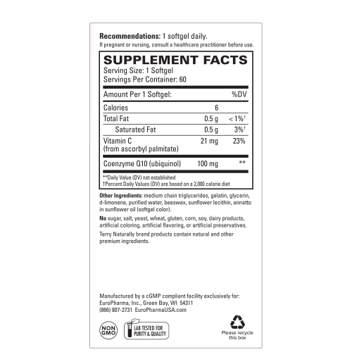 CoQ10 Bioactive Ubiquinol