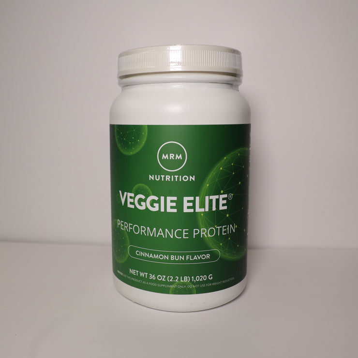 Veggie Elite Performance Protein Cinnamon Bun Flavor 36 oz